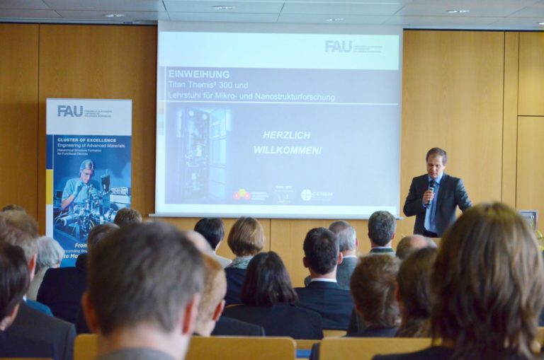 Inauguration of the new chair “Institute of Micro- and Nanostructure Research”