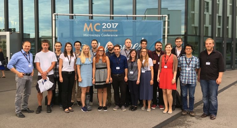 19 participants and 3 poster prices at MC 2017 in Lausanne, Switzerland