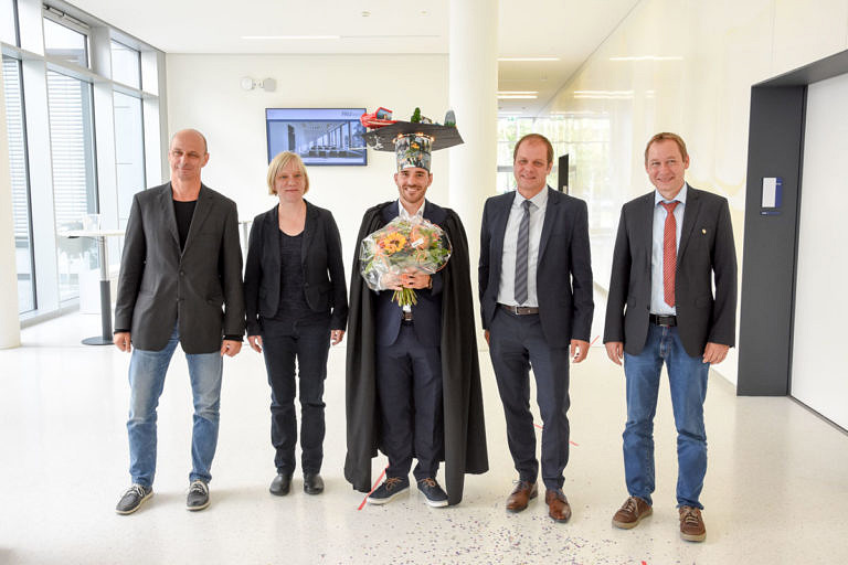 Congratulations, Dr. -Ing. Peter Schweizer!